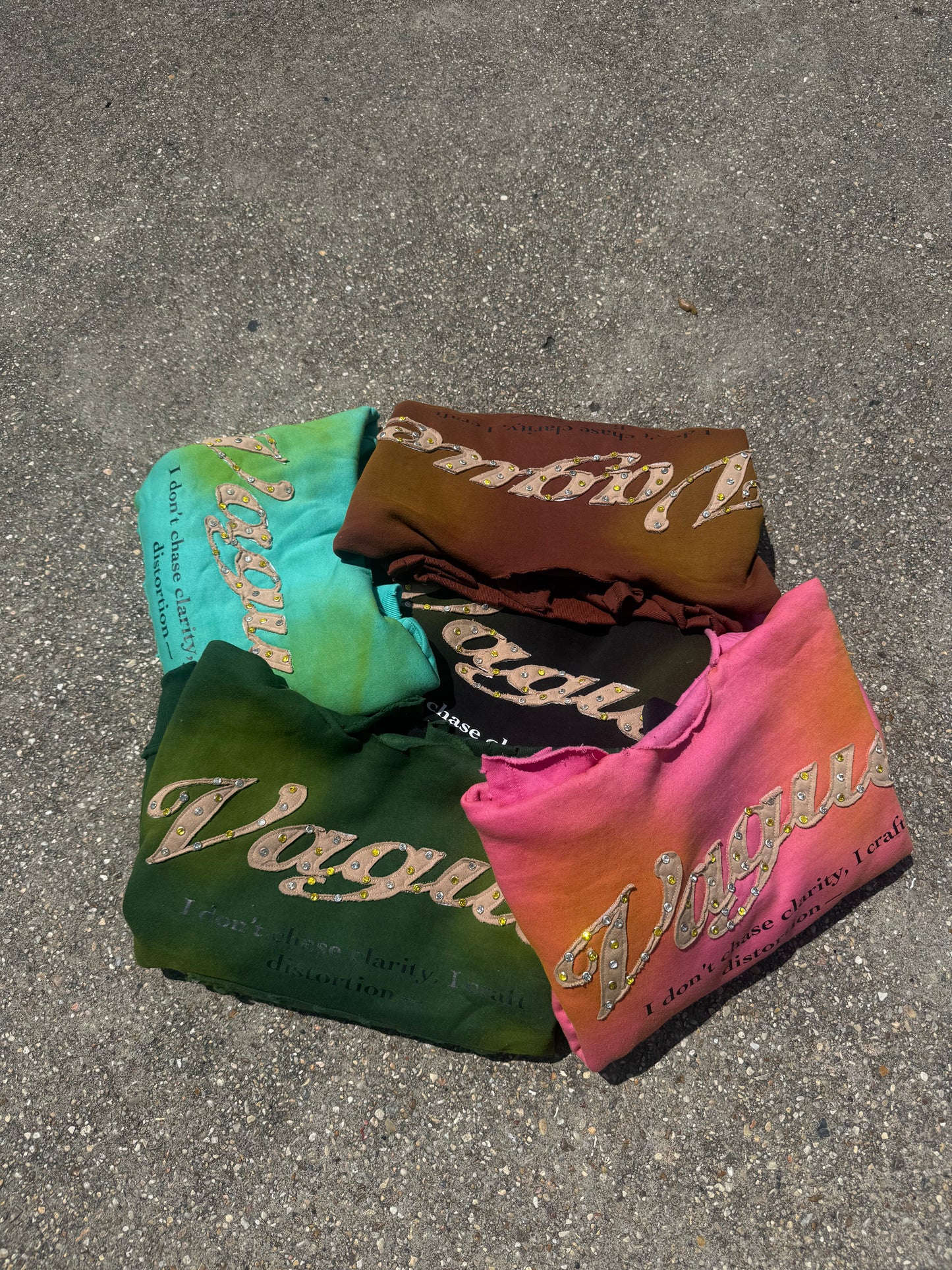 "Distorted" Hoodies