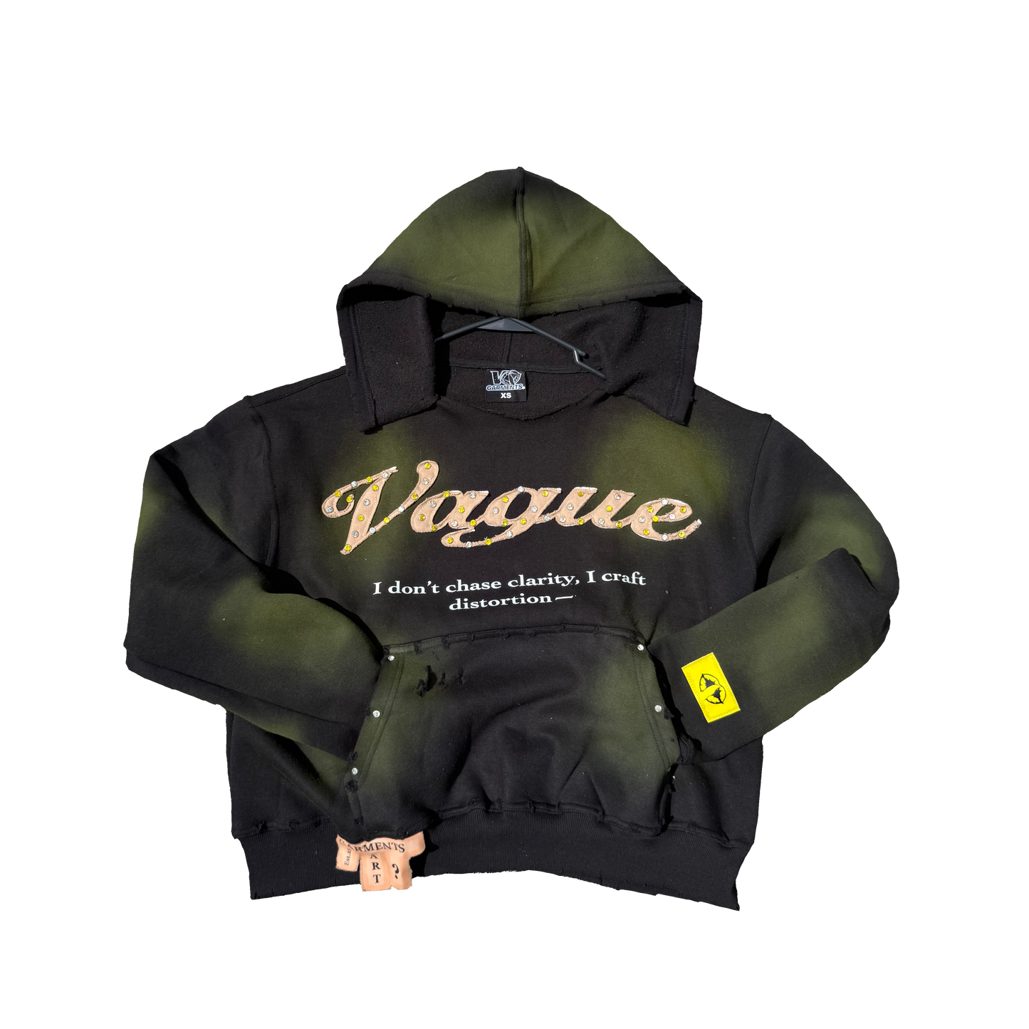 "Distorted" Hoodies