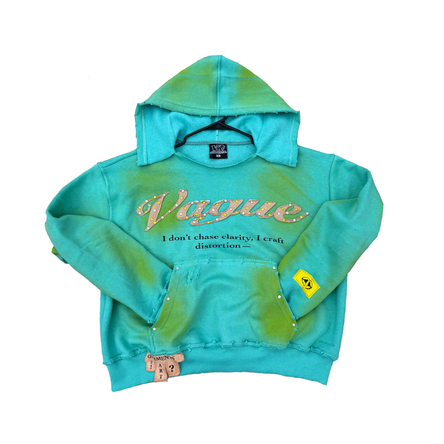 "Distorted" Hoodies