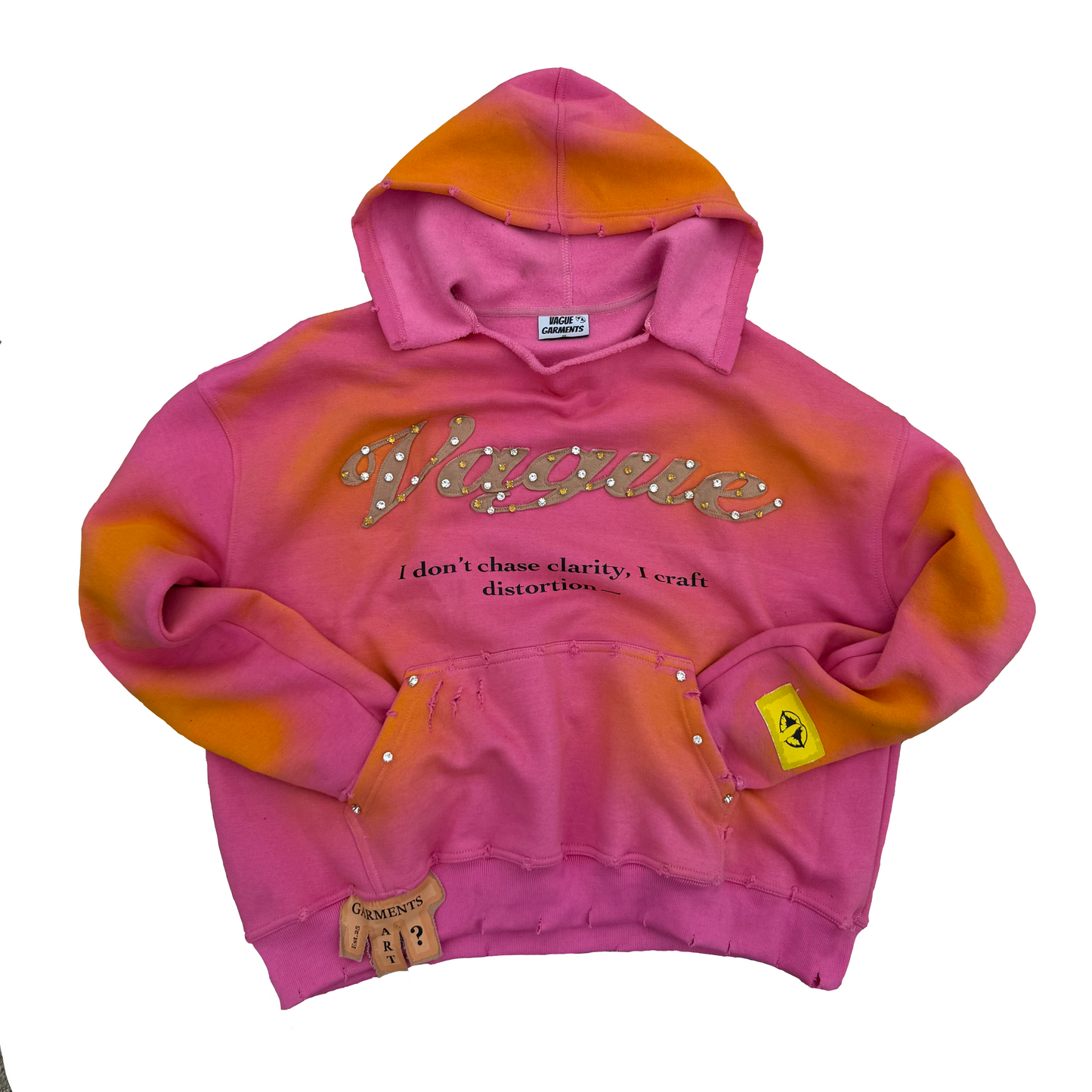 "Distorted" Hoodies