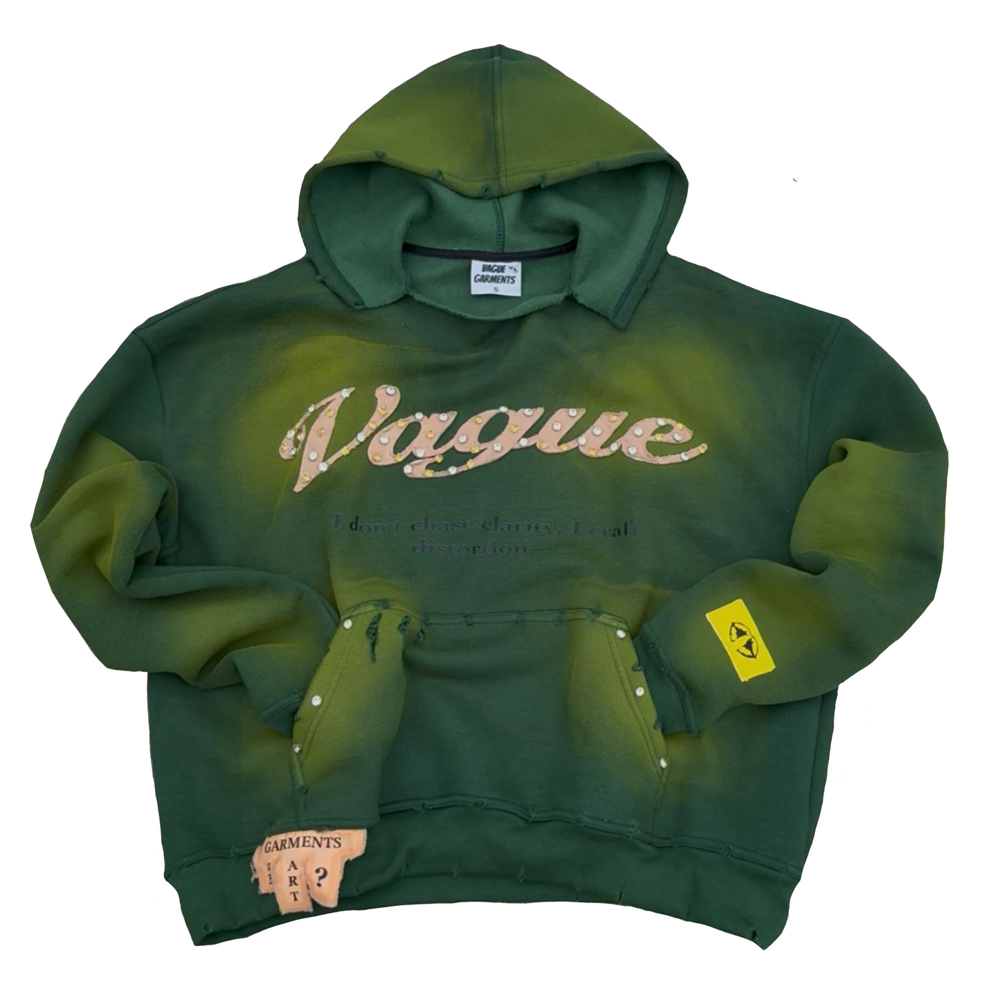 "Distorted" Hoodies